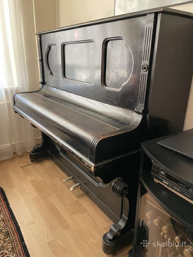 Antikvarinis pianinas,nesuderintas,išsivežti patie - nuotraukos Nr. 6