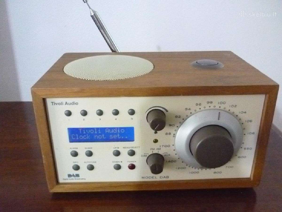 Tivoli One.two,three, dab, subwoofer. Tivoli CD. - nuotraukos Nr. 14