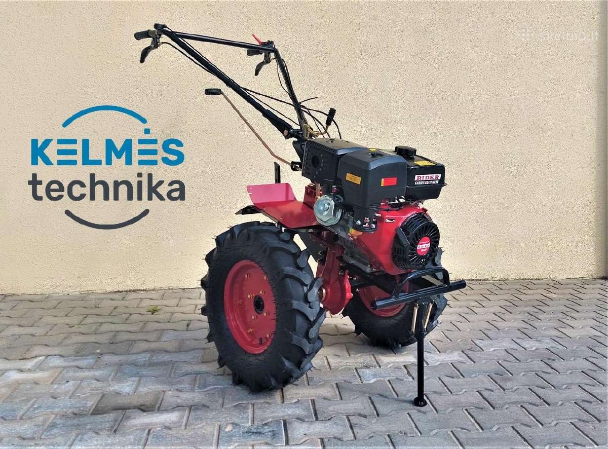 Akcija. Motoblokas Rider 16 Ag. Su palėtintoju.