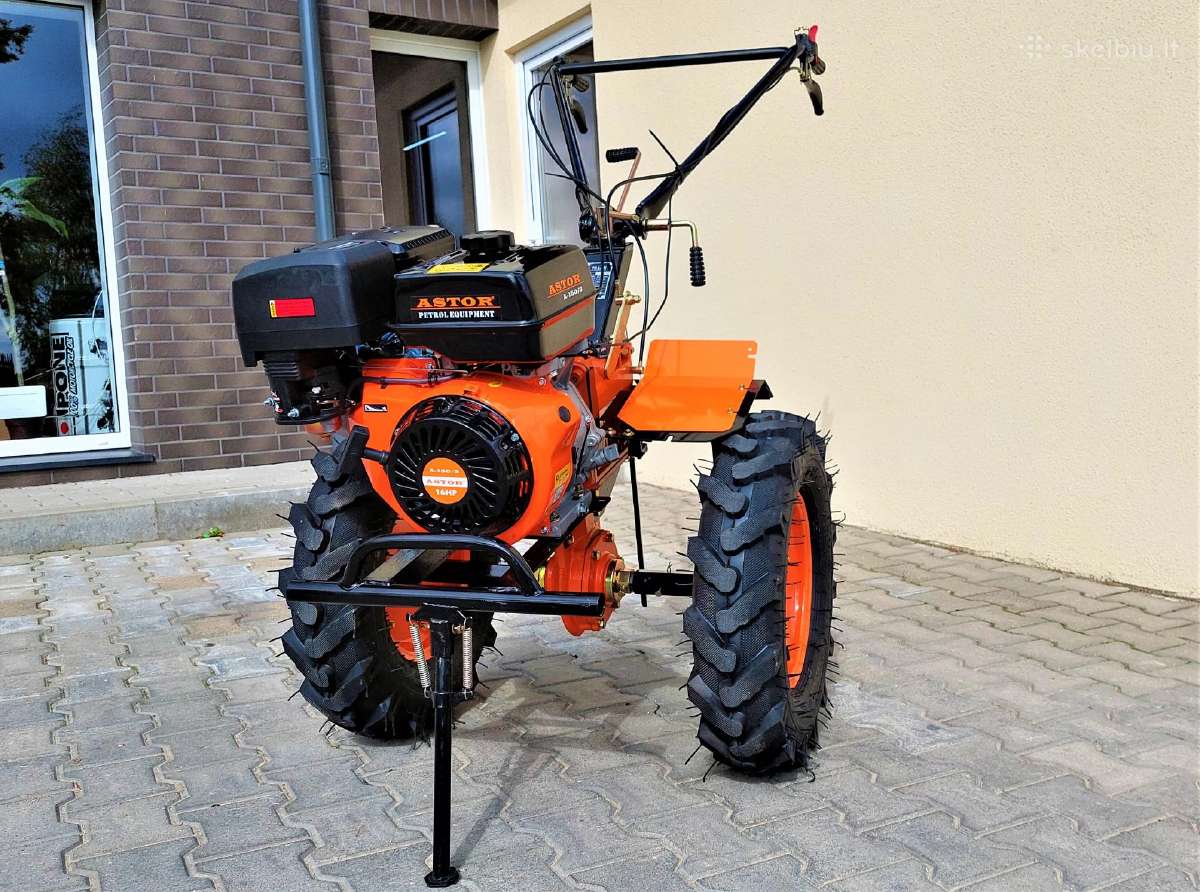 Galingas motoblokas Astor 16 Ag. Su palėtintoju. - nuotraukos Nr. 2