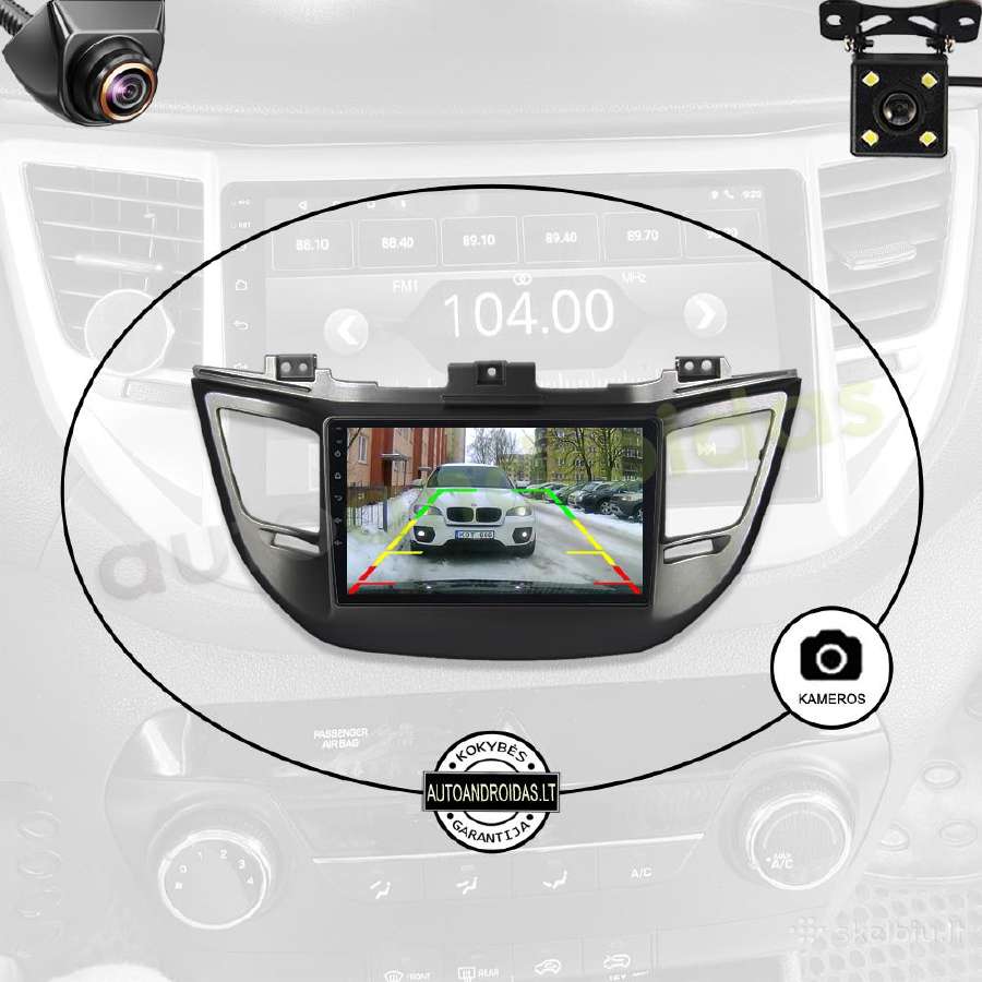 Hyundai Ix35 Tuscon 3 2015-18 Android multimedia - nuotraukos Nr. 7