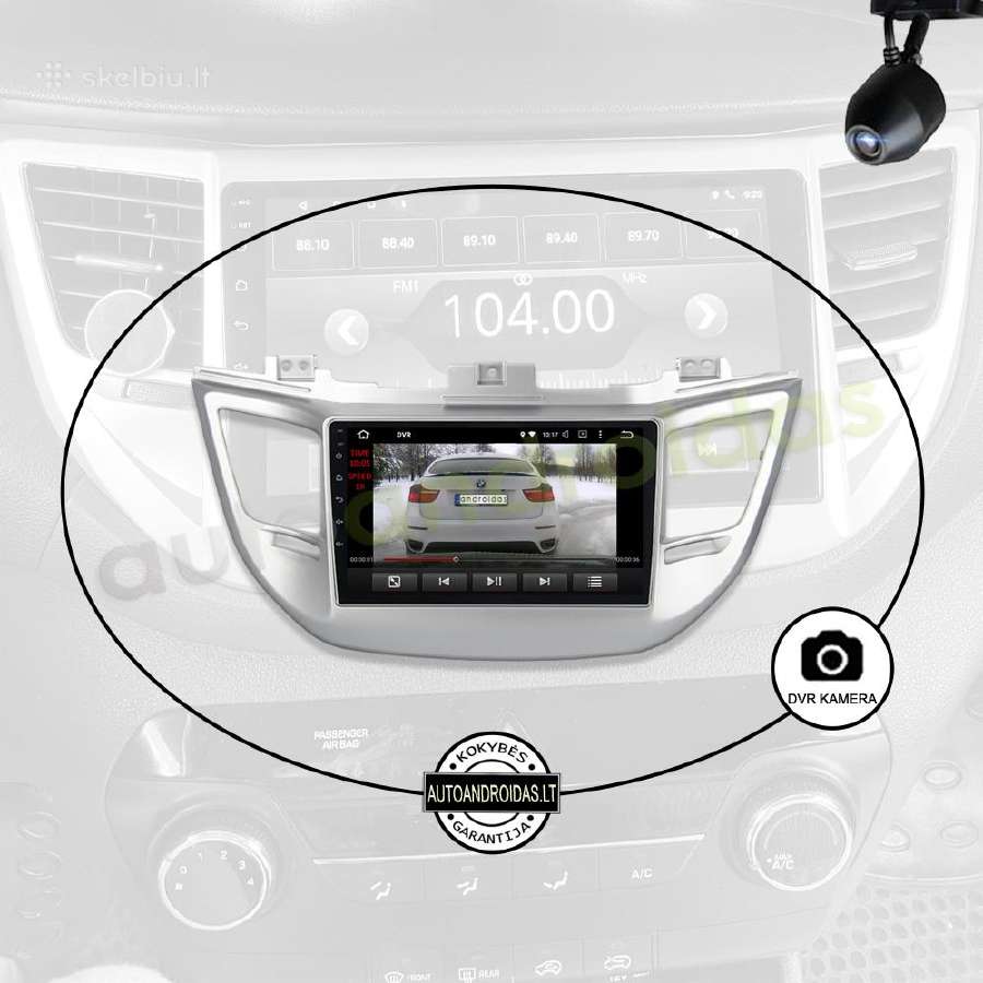 Hyundai Ix35 Tuscon 3 2015-18 Android multimedia - nuotraukos Nr. 8