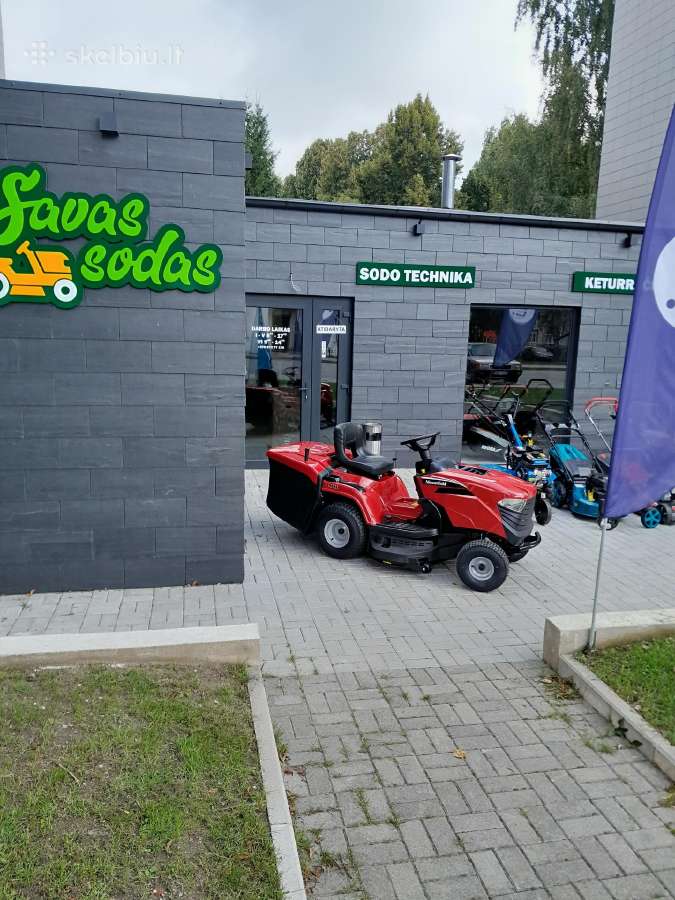 Sodo traktoriukas su krepšiu Mountfield 1638h