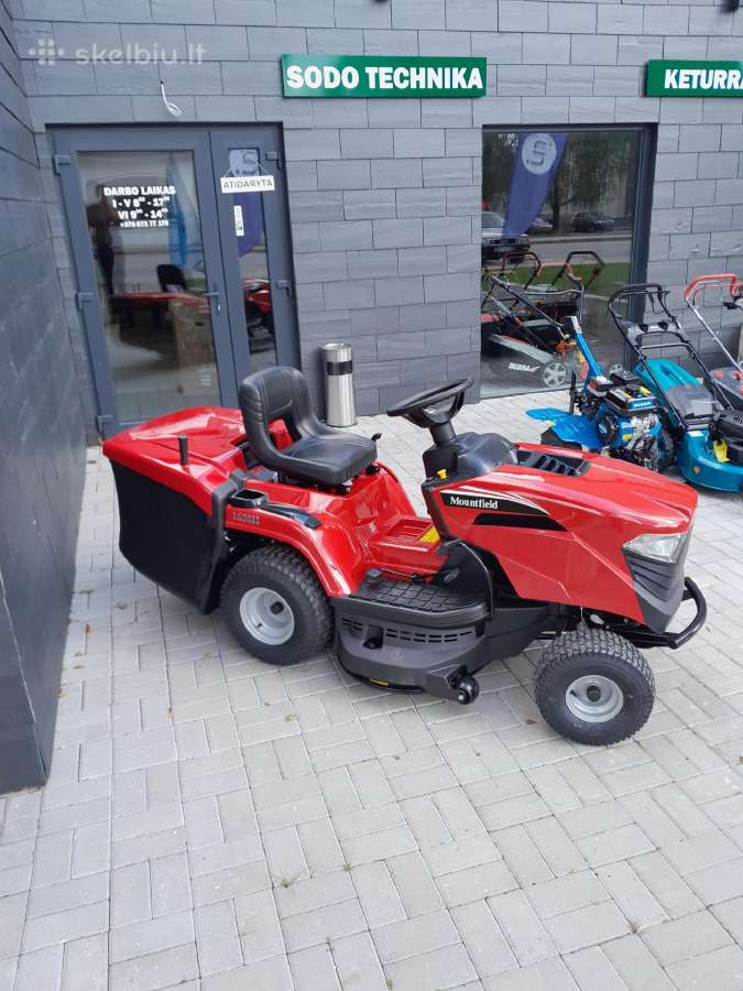 Sodo traktoriukas su krepšiu Mountfield 1638h - nuotraukos Nr. 2