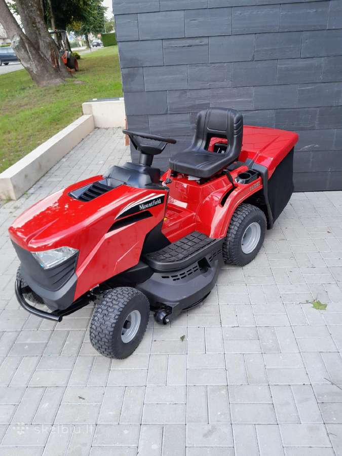 Sodo traktoriukas su krepšiu Mountfield 1638h - nuotraukos Nr. 4