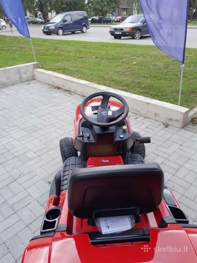 Sodo traktoriukas su krepšiu Mountfield 1638h - nuotraukos Nr. 5