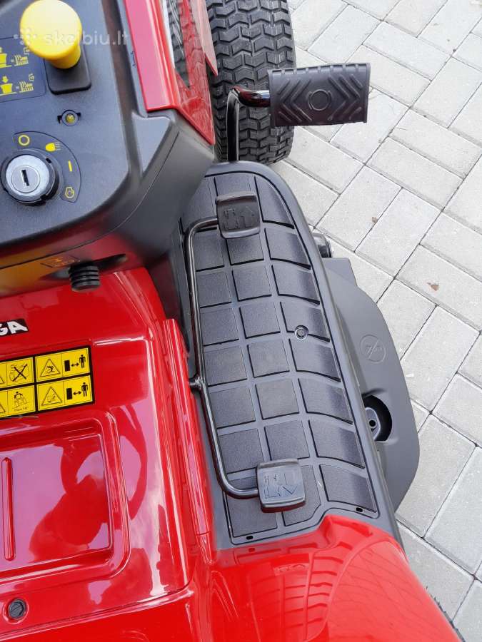 Sodo traktoriukas su krepšiu Mountfield 1638h - nuotraukos Nr. 9