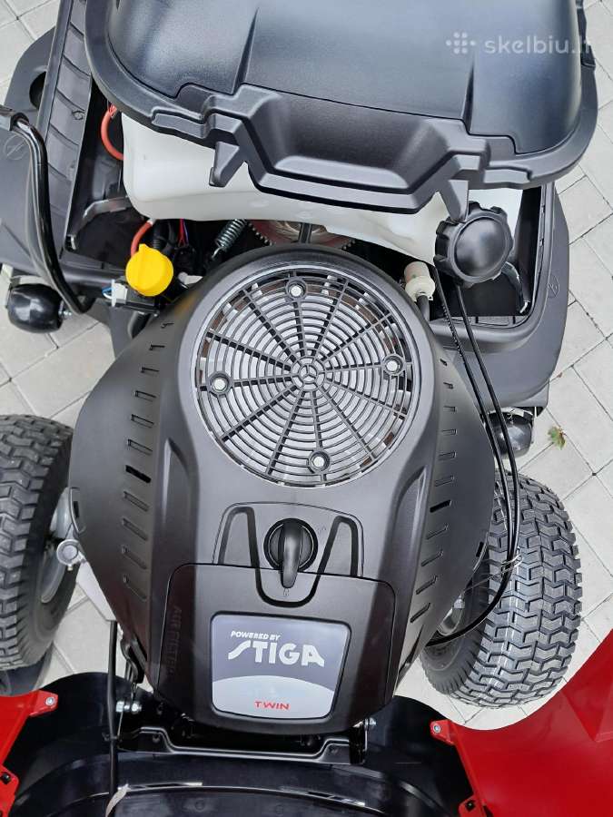 Sodo traktoriukas su krepšiu Mountfield 1638h - nuotraukos Nr. 15