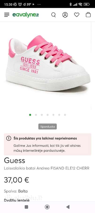 40 dydis Guess, nauja - nuotraukos Nr. 4