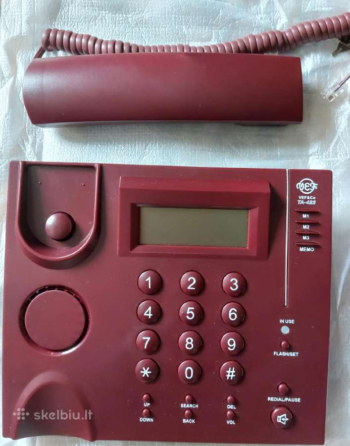 Parduodu naują stacionarų telefono aparatą Vef