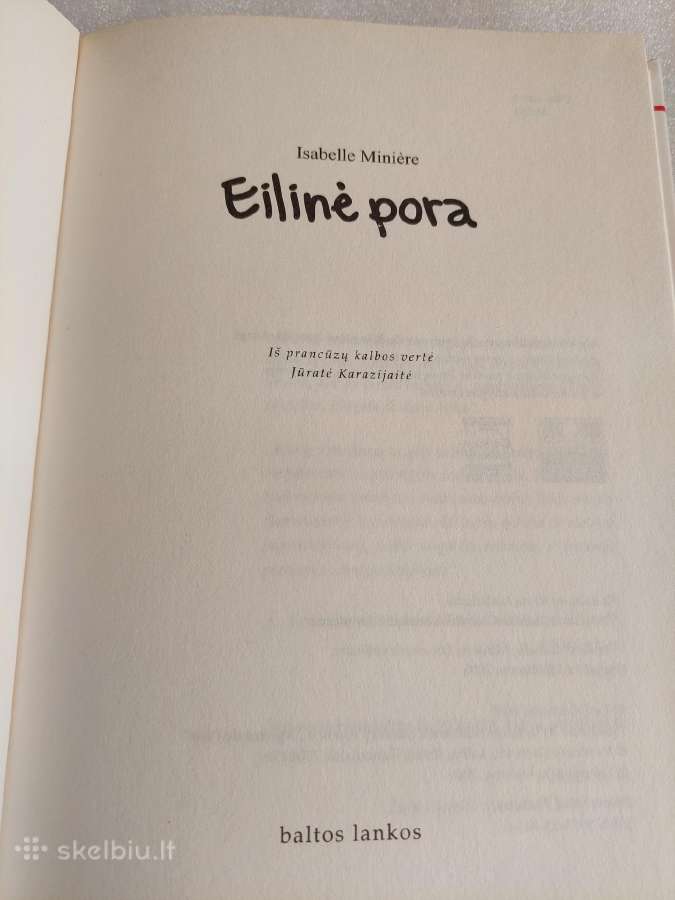 Eilinė pora - nuotraukos Nr. 2