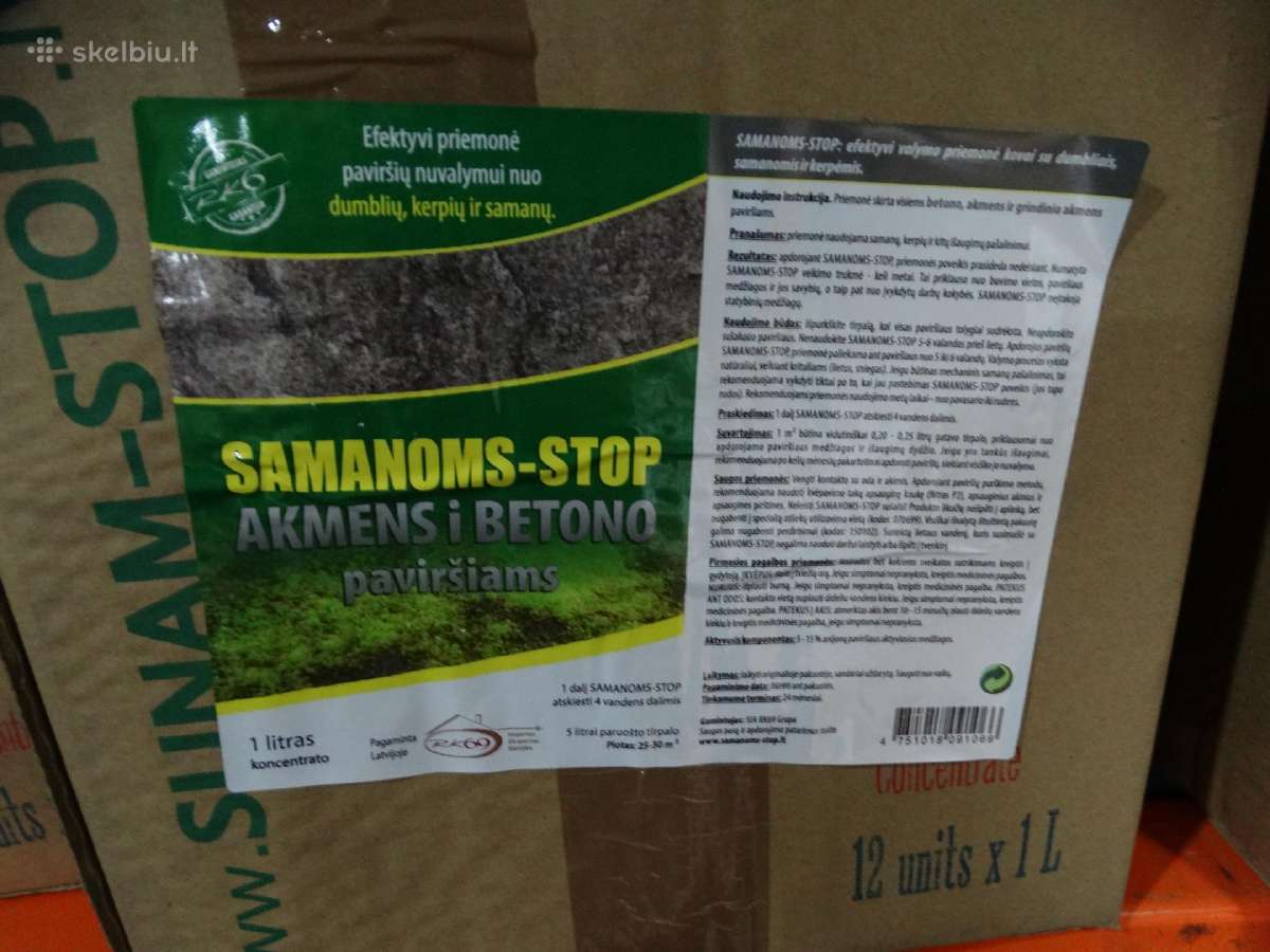 Valiklis Samanoms Stop - nuotraukos Nr. 2