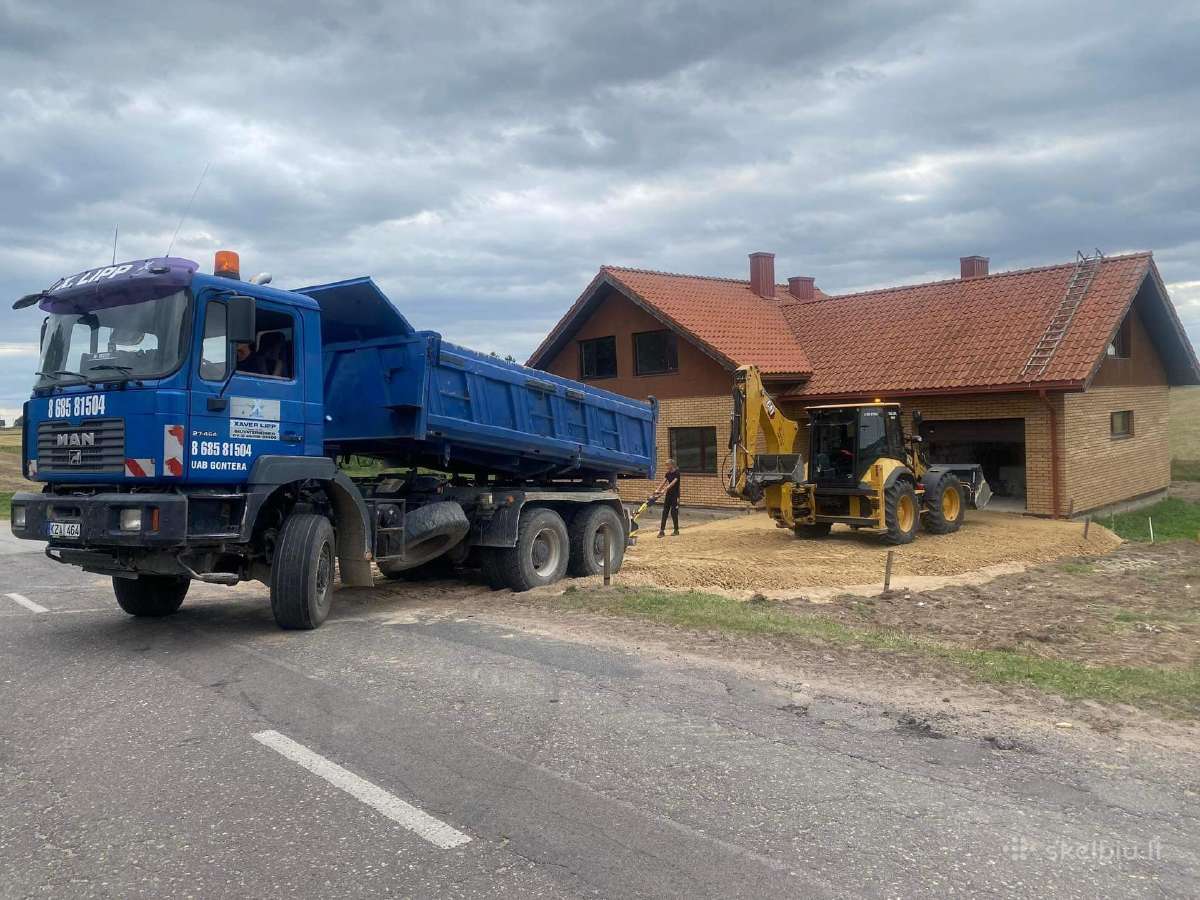 Aikštelių, kelių įrengimas-griovimo darbai - nuotraukos Nr. 31