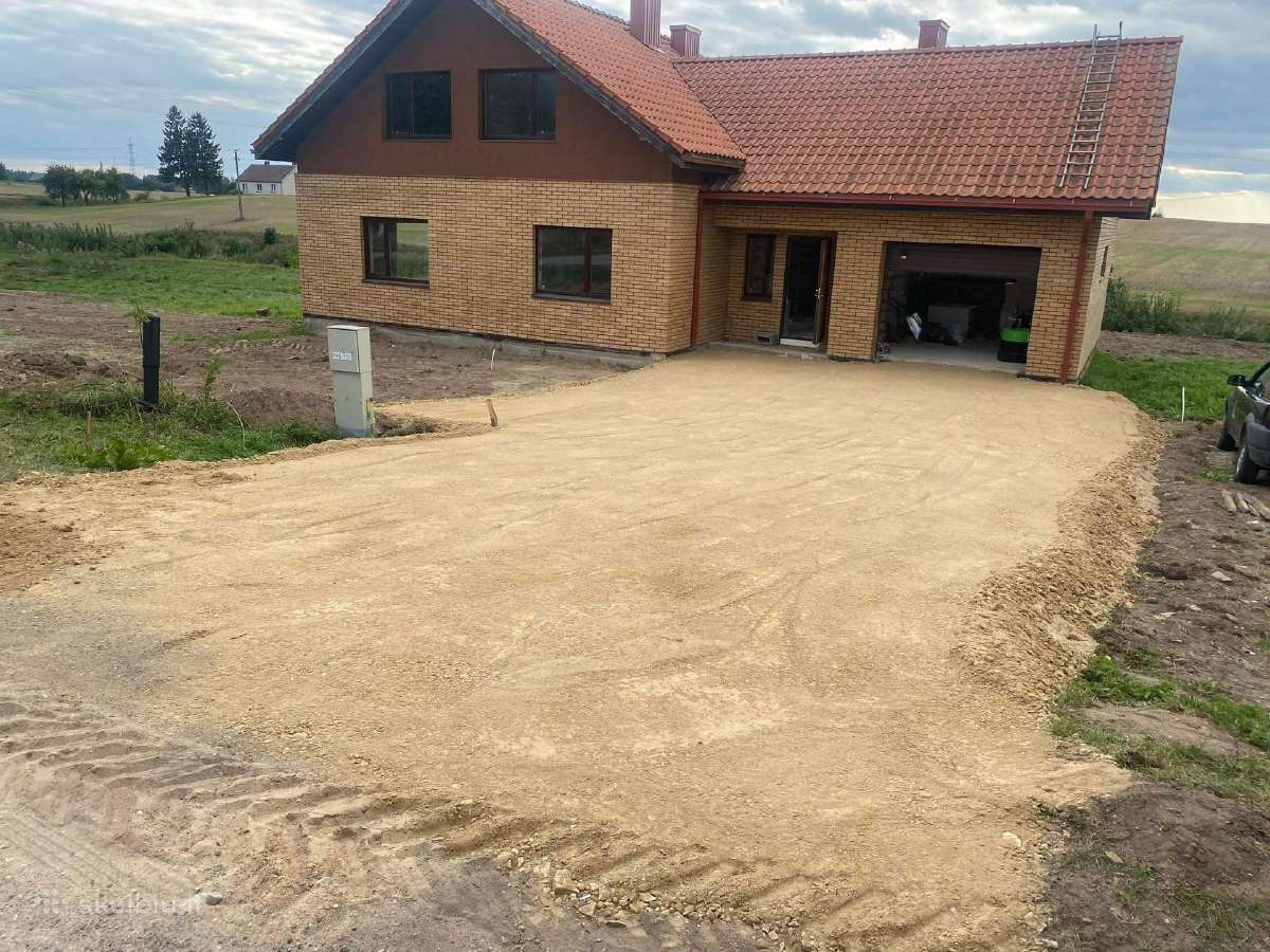 Aikštelių, kelių įrengimas-griovimo darbai - nuotraukos Nr. 32