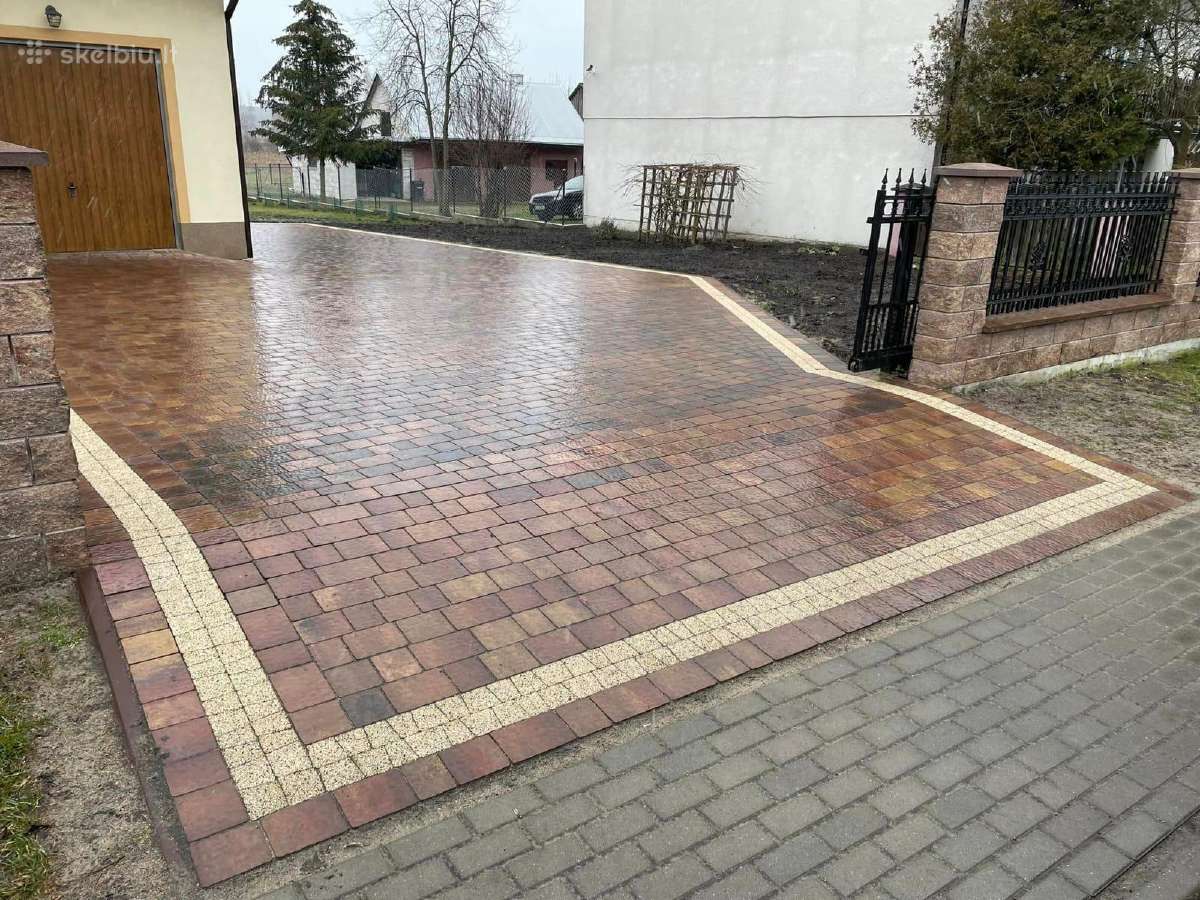Parduodamos kokybiškos gražios grindinio trinkelės - nuotraukos Nr. 13