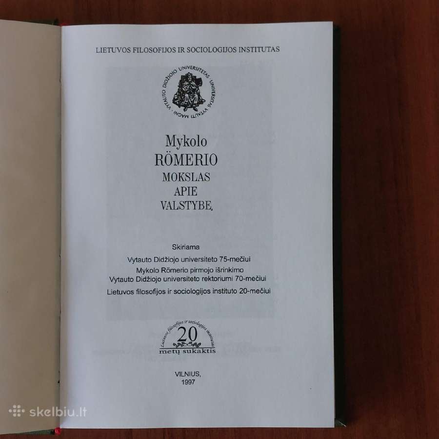 Mykolo Romerio mokslas apie valstybę - nuotraukos Nr. 6