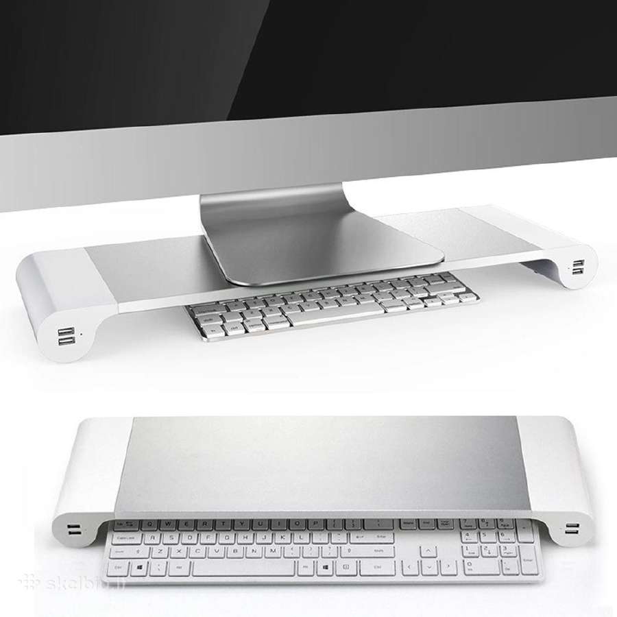 Besegad monitoriaus stovas su 4 Usb prievadais