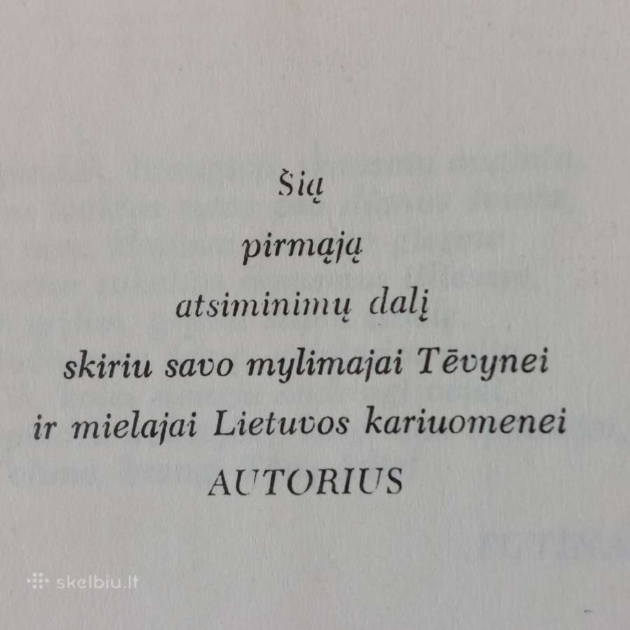 Stasys Raštikis " Kovose dėl Lietuvos ". - nuotraukos Nr. 5