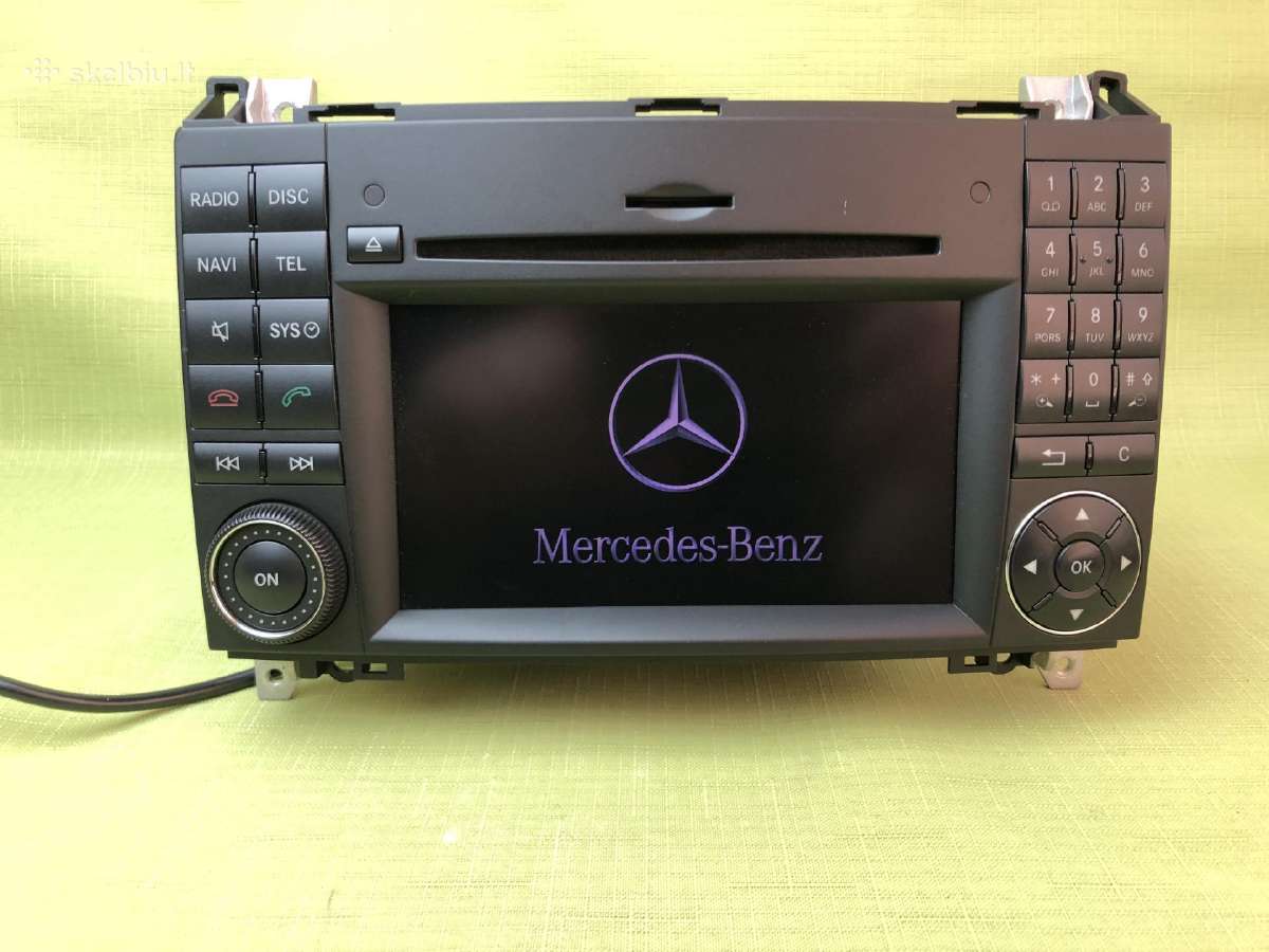 Mercedez Benz W169 A B klasė multimedija Ntg 2.5 - nuotraukos Nr. 4
