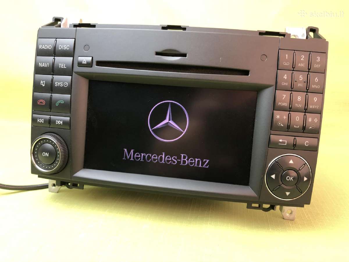 Mercedez Benz W169 A B klasė multimedija Ntg 2.5 - nuotraukos Nr. 5