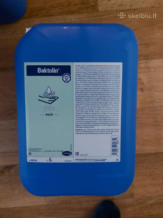 Baktolin Pure 5l- skystas muilas