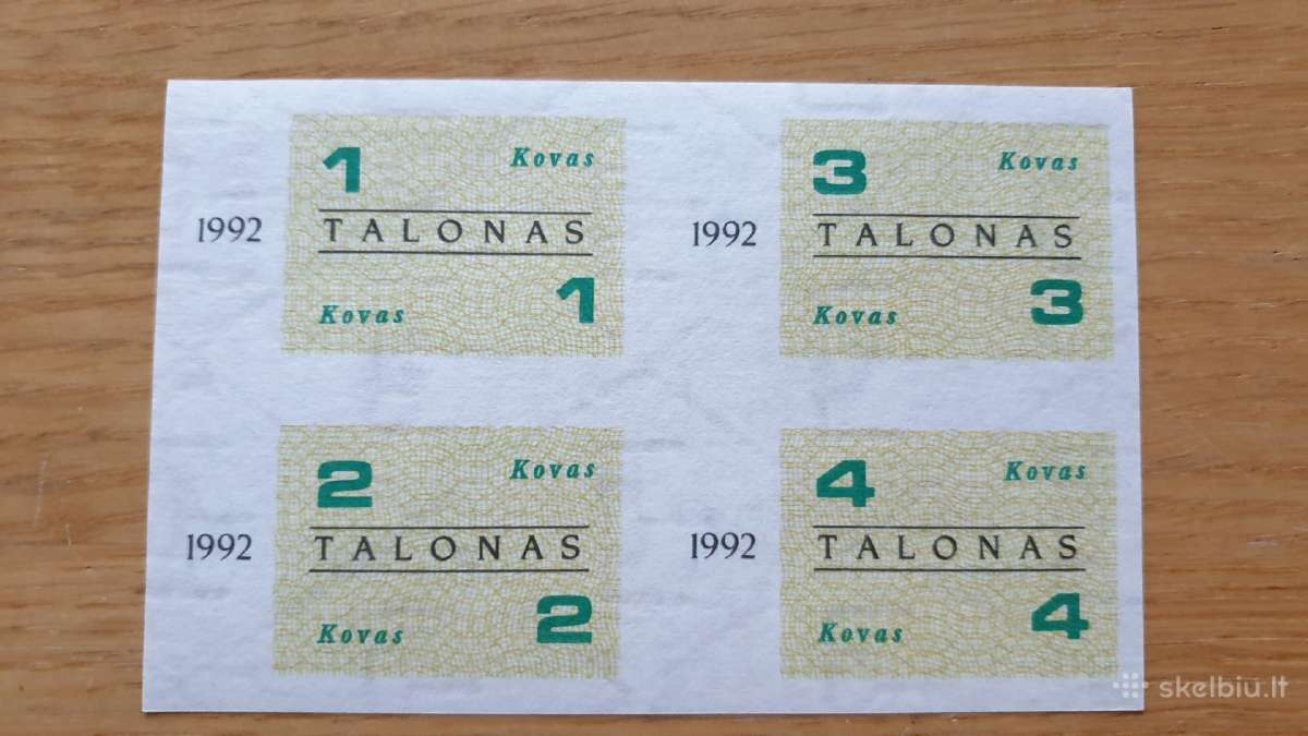 Retas 1992 metų Kovas