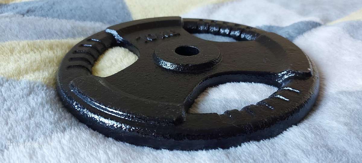 Svorių diskas Thm Hms D0.30cm/10kg - nuotraukos Nr. 2