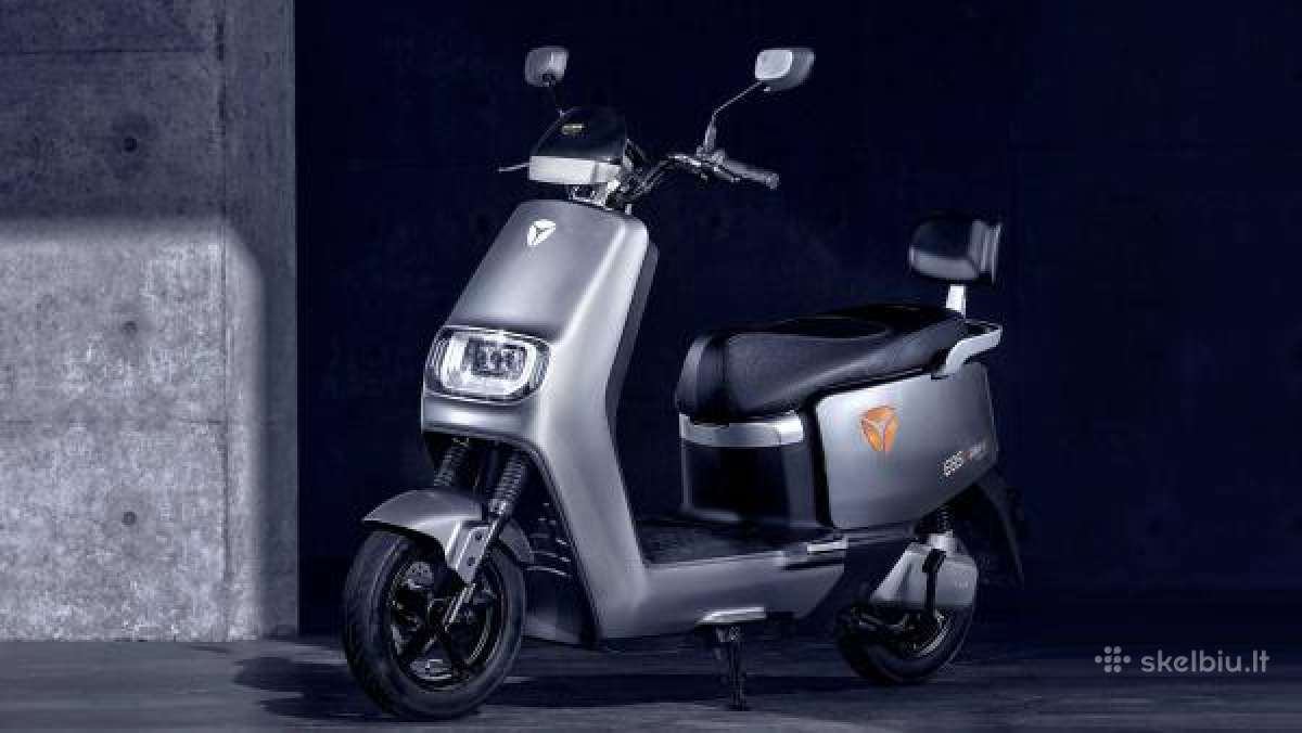 Registruojami Elektriniai Motoroleriai - nuotraukos Nr. 7