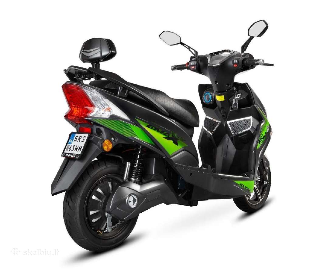 Registruojami Elektriniai Motoroleriai - nuotraukos Nr. 8