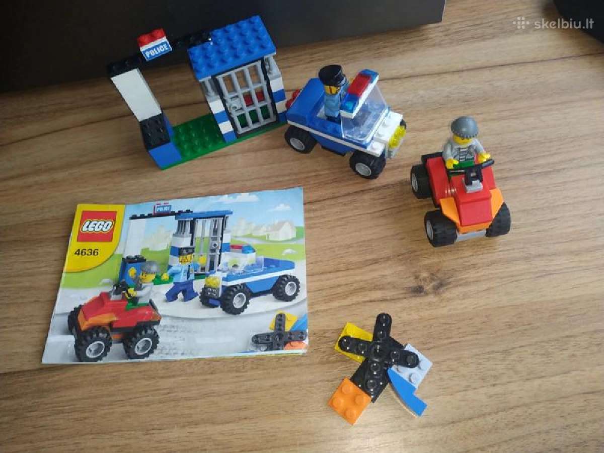 Lego 4636 policija Police Building set Creator - nuotraukos Nr. 3