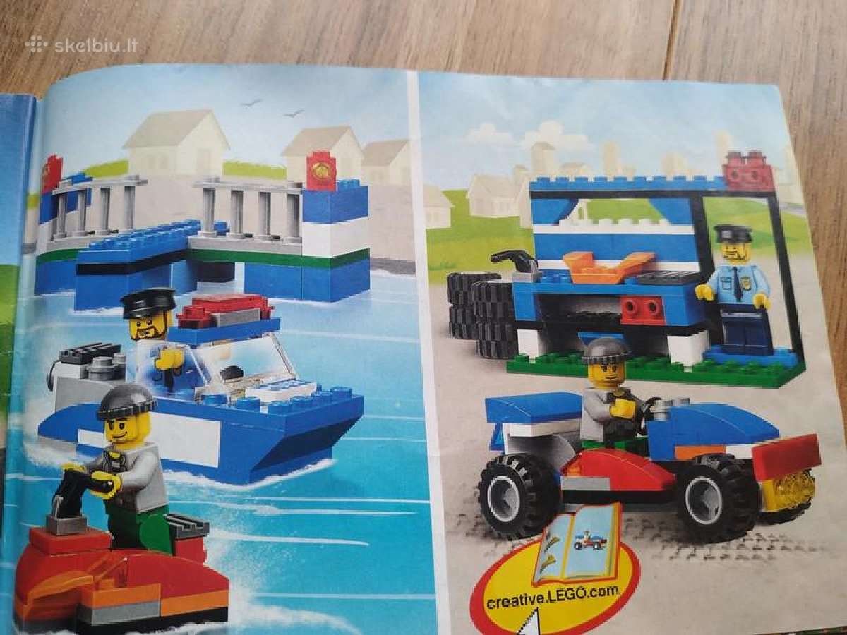 Lego 4636 policija Police Building set Creator - nuotraukos Nr. 5