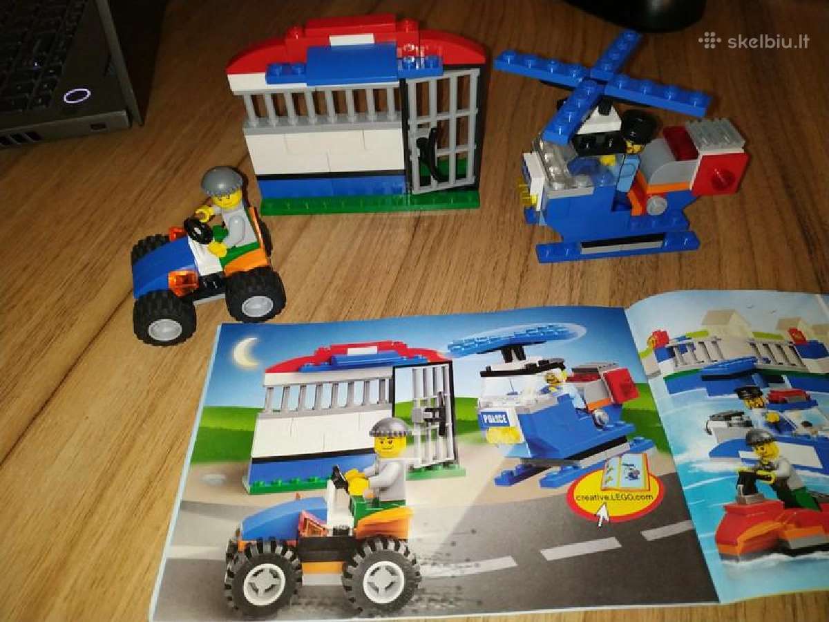 Lego 4636 policija Police Building set Creator - nuotraukos Nr. 10