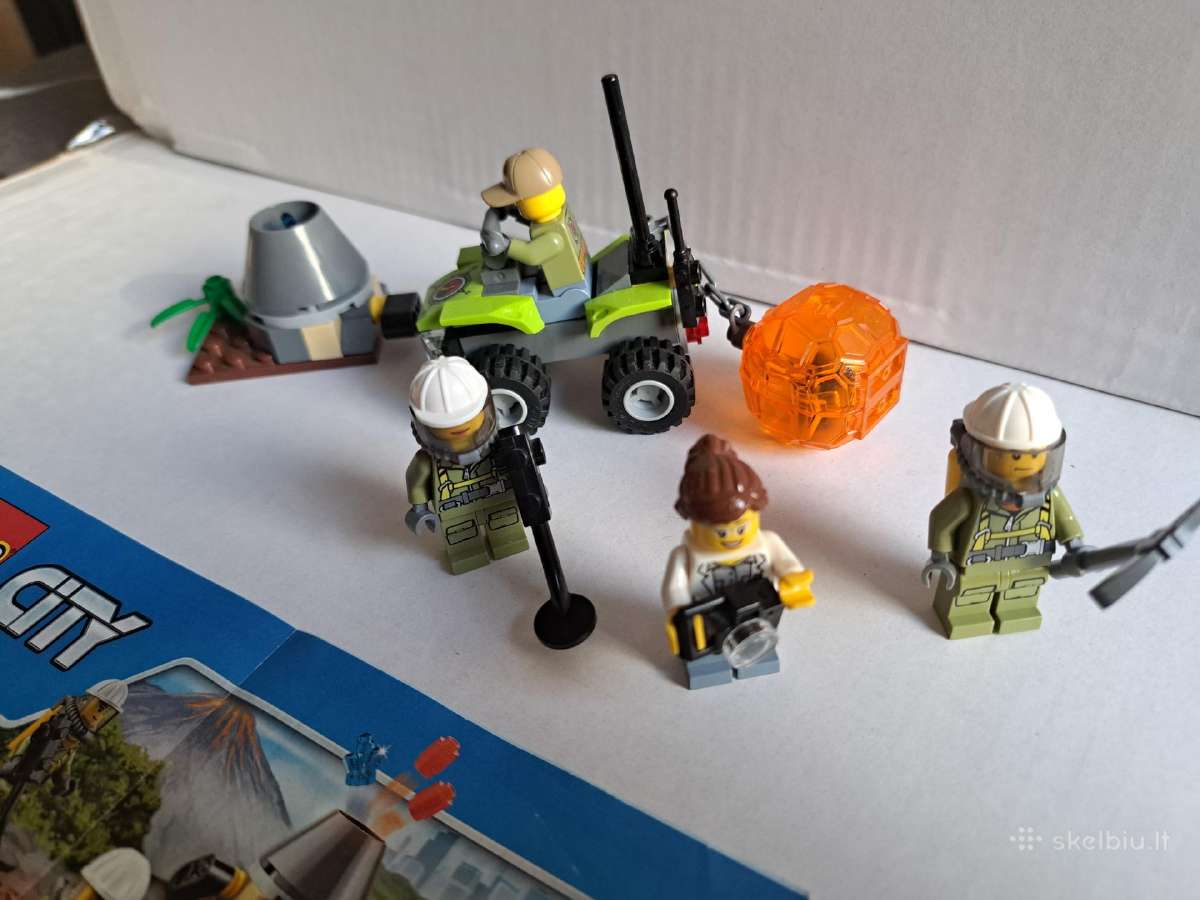Lego City 60120 Volcano Explorers Vulkano rinkinys - nuotraukos Nr. 3