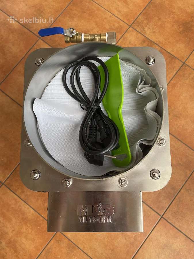 Vakuuminis aliejaus filtras 15-20 kg/val. - nuotraukos Nr. 7