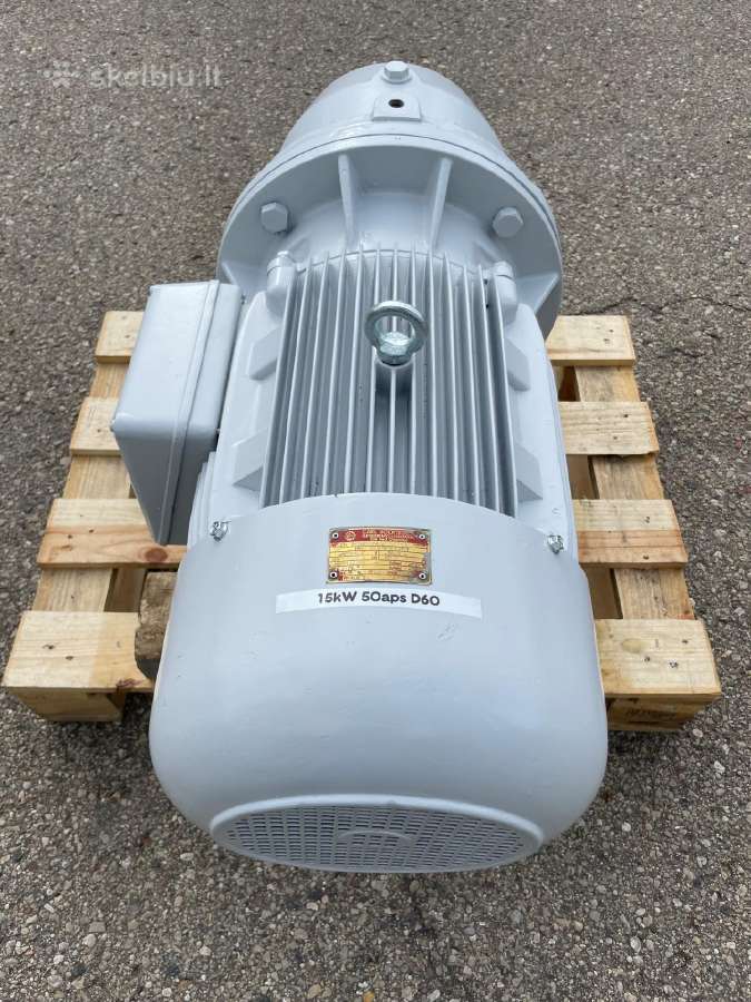 Reduktorius Carl Bockwoldt 15 kw 50 aps./min D60 - nuotraukos Nr. 3