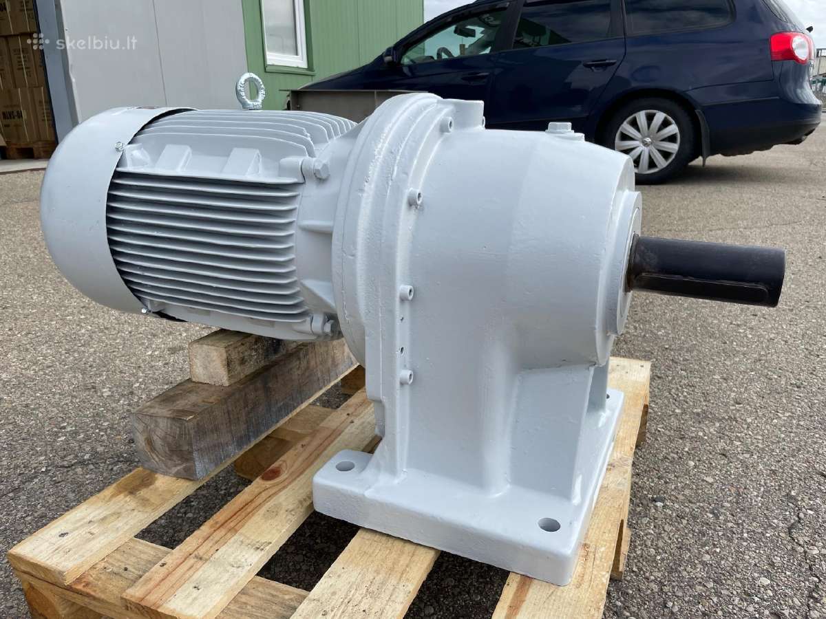 Reduktorius Carl Bockwoldt 15 kw 50 aps./min D60 - nuotraukos Nr. 2