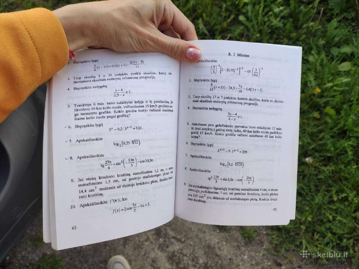 Matematikos uždaviniai. - nuotraukos Nr. 6