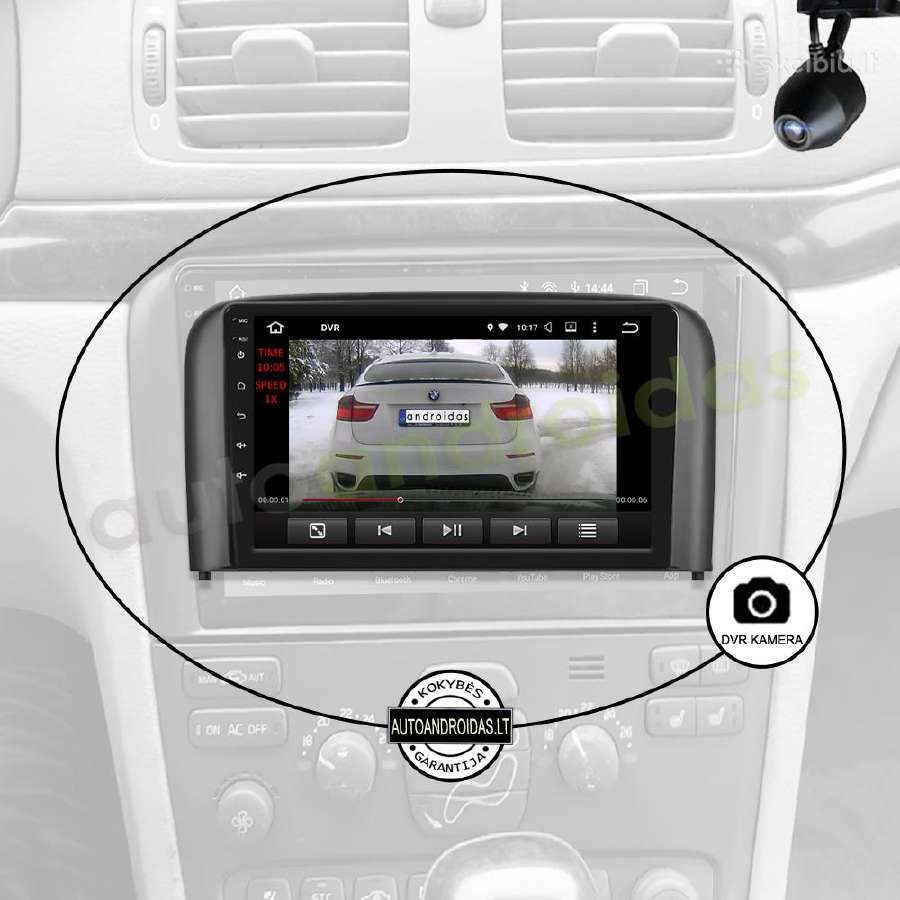 Volvo S80 1998-06 Android multimedia GPS/WiFi/bt - nuotraukos Nr. 7