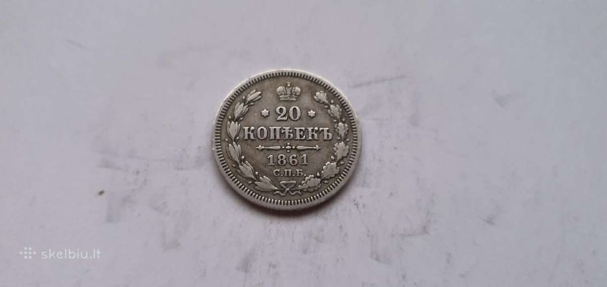 1861-1893 20 kapeiku - nuotraukos Nr. 3