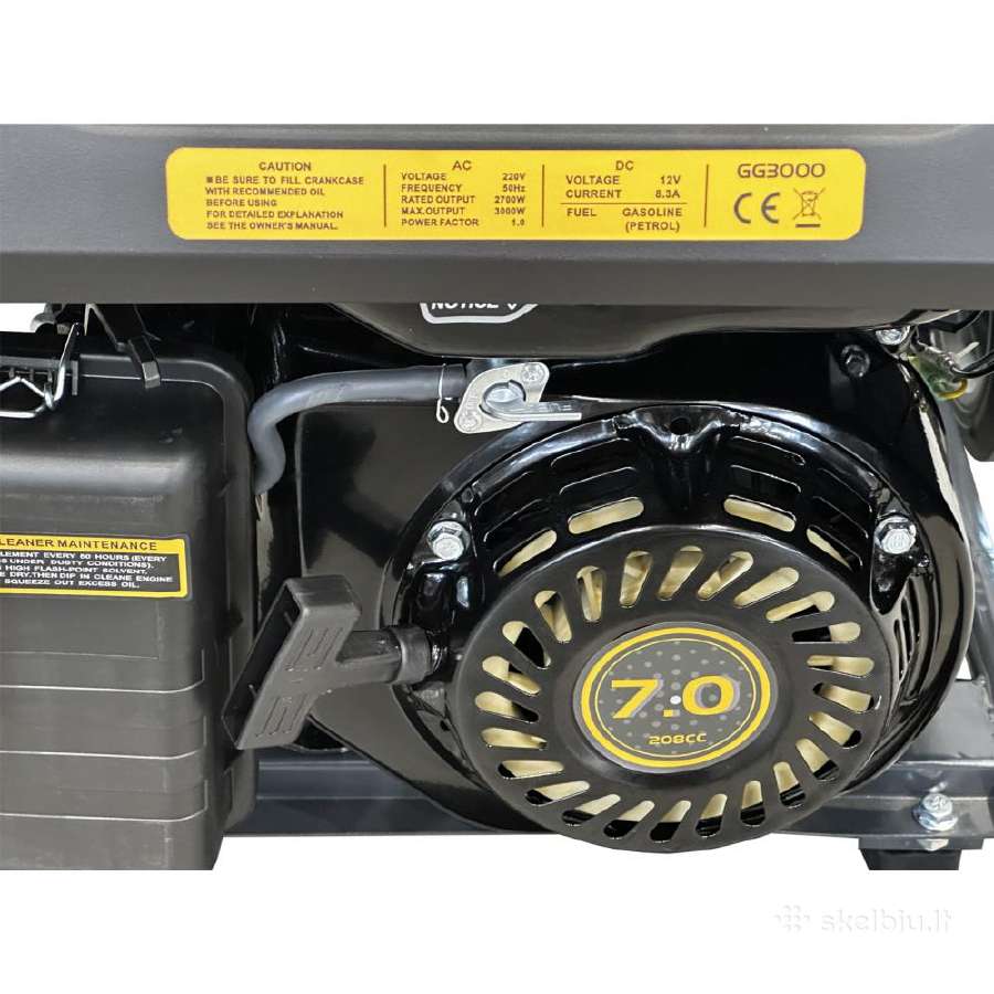 3,0kw Itališkas Generatorius! Garantija! Pigu! - nuotraukos Nr. 7