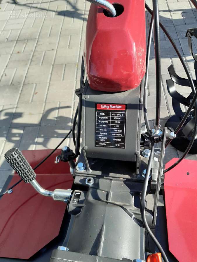 Motoblokas - kultivatorius Weima su diferencialu - nuotraukos Nr. 12