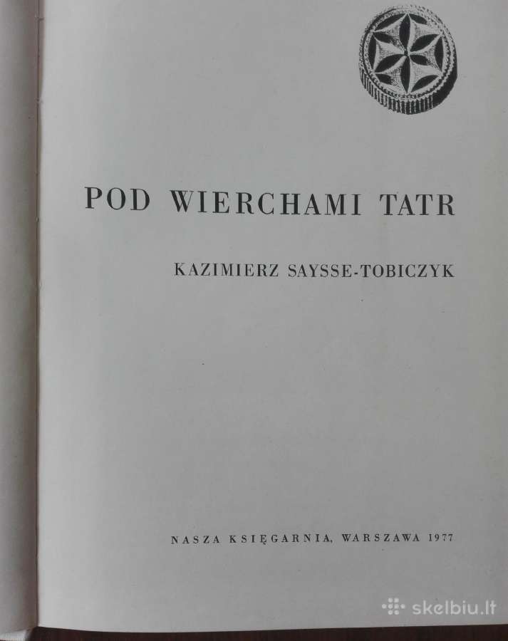 Pod Wierchami Tatr Saysse K. - nuotraukos Nr. 2