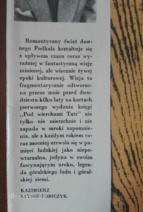 Pod Wierchami Tatr Saysse K. - nuotraukos Nr. 3