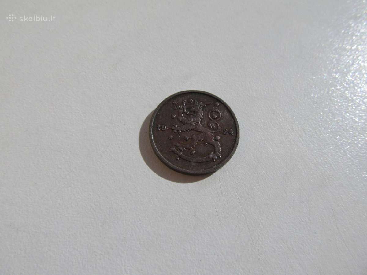 10 pennia , Suomija , 1920, 1921, 1924 - nuotraukos Nr. 4