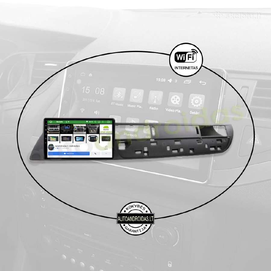 Citroen C5 X7 2008-17 Android multimedia GPS/WiFi - nuotraukos Nr. 3
