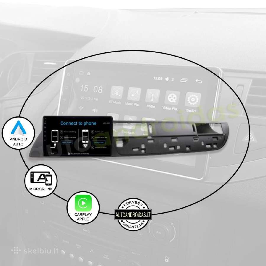 Citroen C5 X7 2008-17 Android multimedia GPS/WiFi - nuotraukos Nr. 10