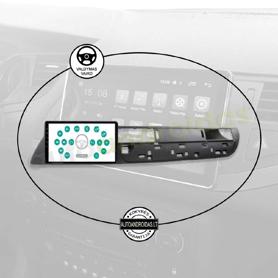 Citroen C5 X7 2008-17 Android multimedia GPS/WiFi - nuotraukos Nr. 12