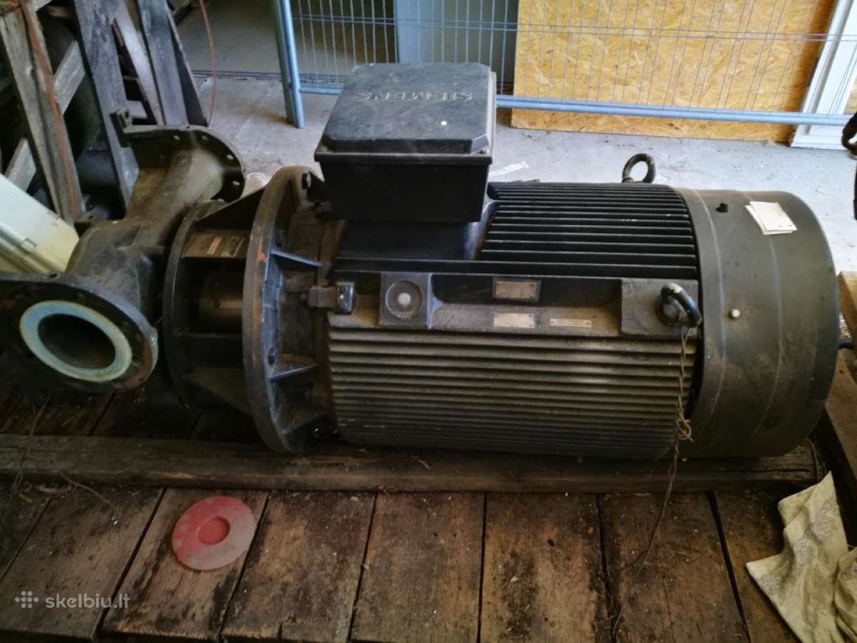 Naujas elektros variklis 160kw, 2982aps/min.