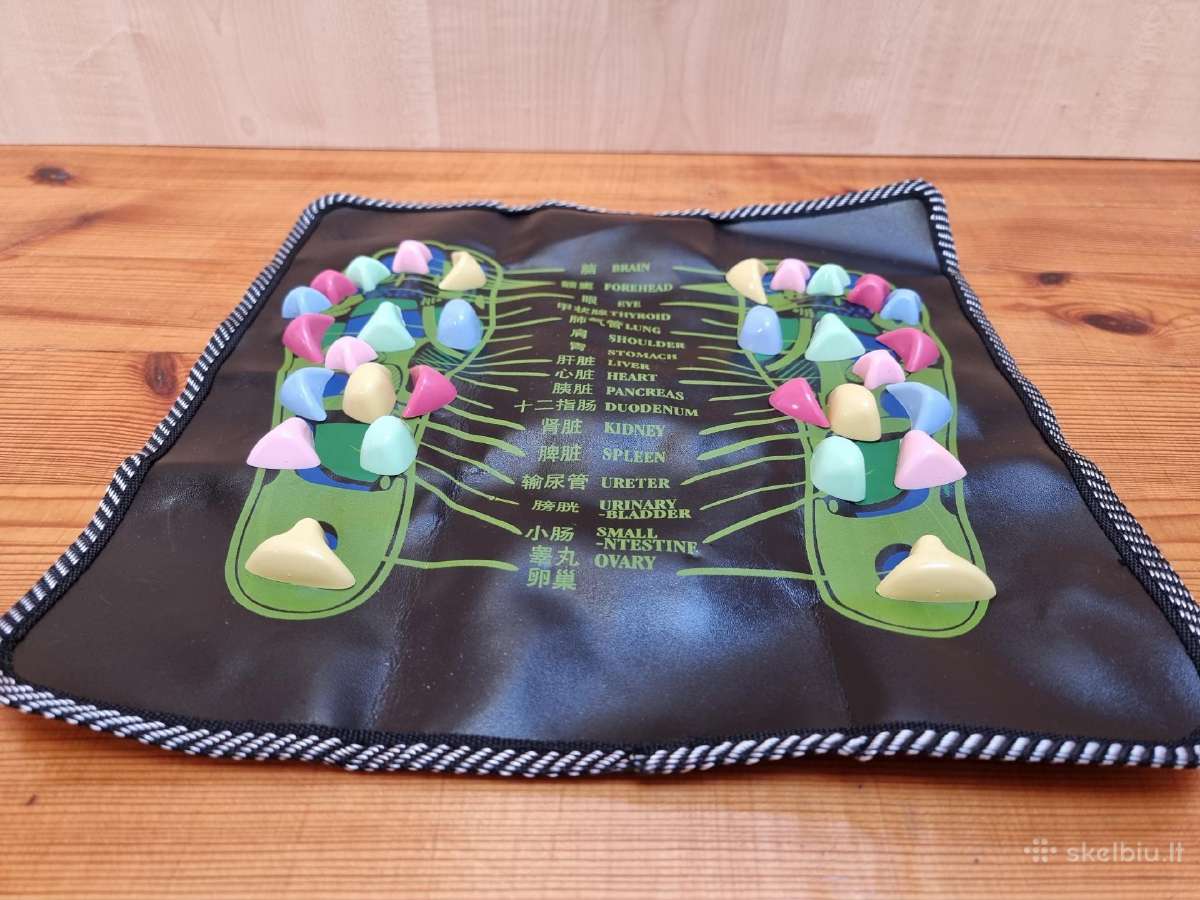 Masažinis kilimėlis pėdoms 35 *35 cm, naujas - nuotraukos Nr. 2