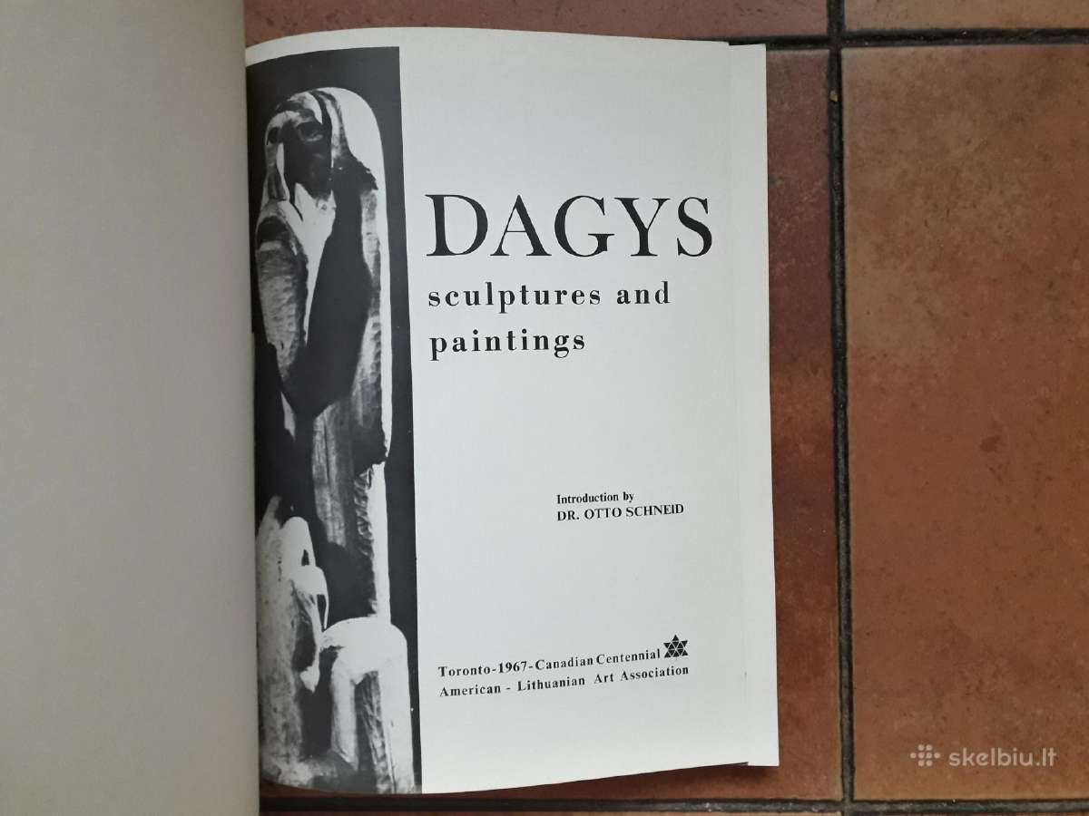 Skulptoriaus J. Dagio darbų albumas Toronto 1967 m - nuotraukos Nr. 2